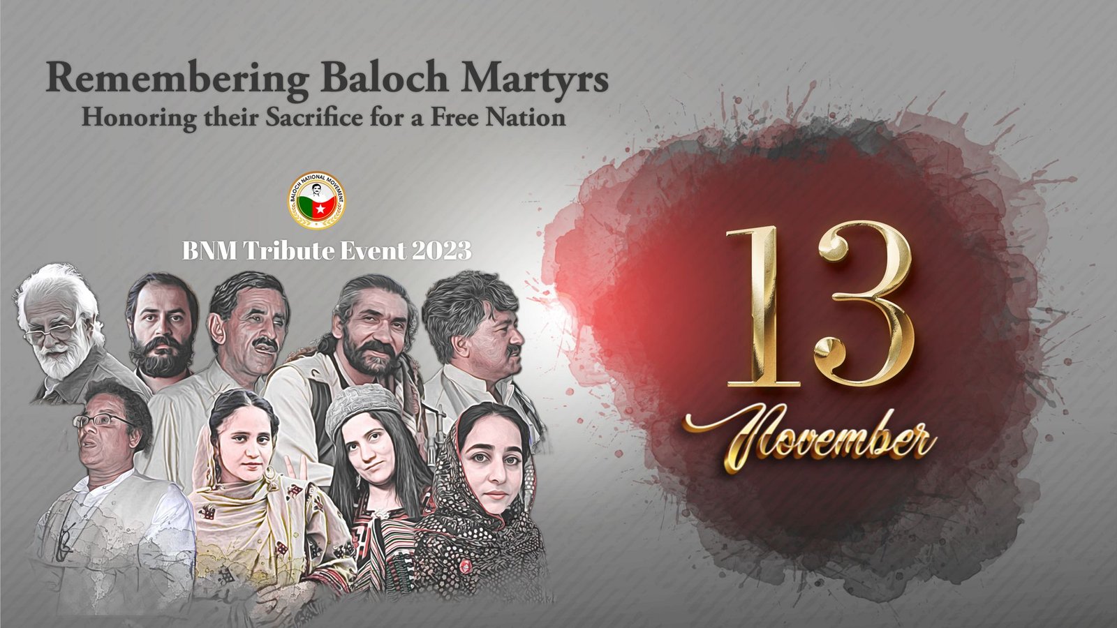 BNM Commemorates Baloch Martyrs Day with worldwide Events and Online Campaign