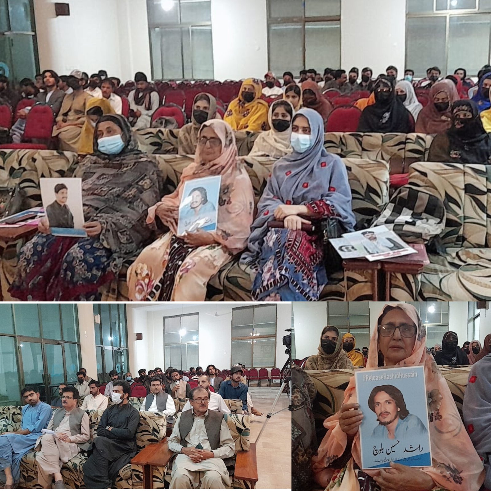 Quetta - Seminar held for the recovery of the Rashid Hussain