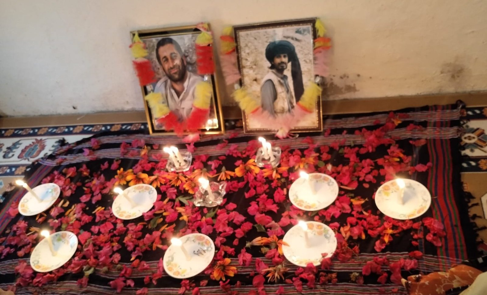 ھاران: شھید نورالھک پنام بارگ ءِ کھول ءَ شھیدانی سالروچ ءَ دیوانے برجم داشگ