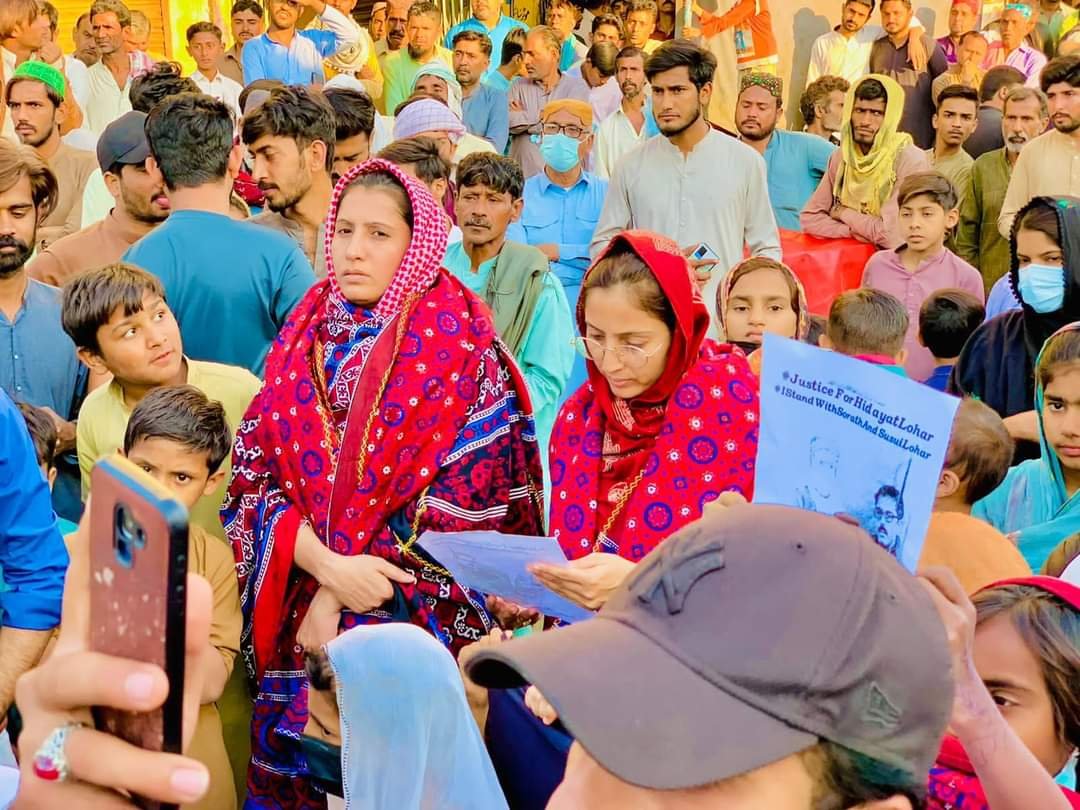 نسیر آباد: ھدایت لوھار ءِ کوش ءِ بگیری ءَ زھرشانی