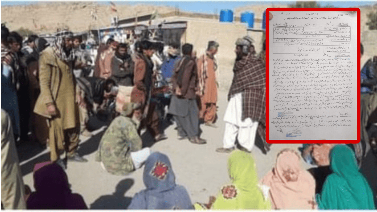 گھگیری ءَ پد نال پولیس ایپ آئی آر ءِ نبشتہ کنگ ءَ لاچار بوتگ۔ بسران بلوچ