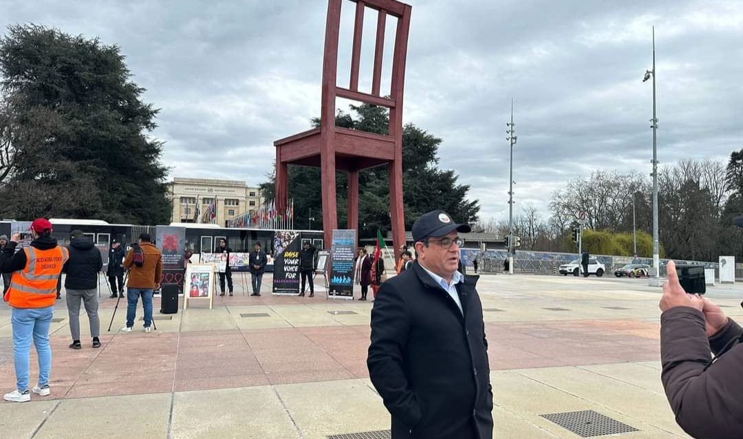 جینوا ءَ اکوام متھدہ ءِ پنجاہ ءُ پنچمی نیاد ءَ بی این ایم ءِ زھرشانی