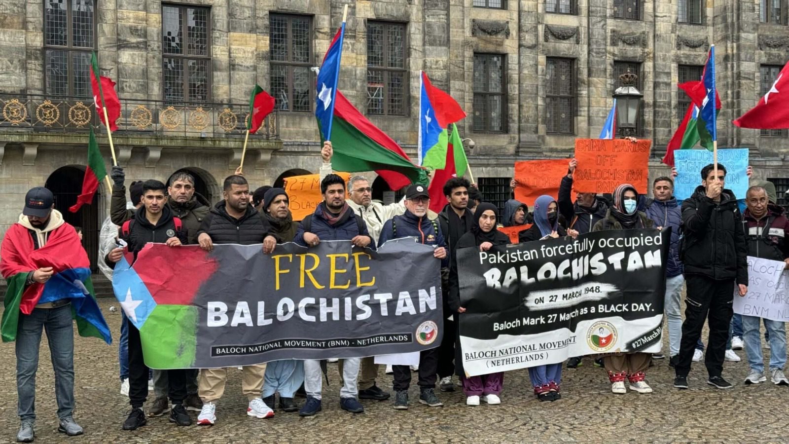 27 مارچ سیاھیں روچ ءَ زھرشانی : بی این ایم نیدرلینڈز ءِ بلوچ چکچینی ءِ نیمگ ءَ دلگوش ءِ لوٹ