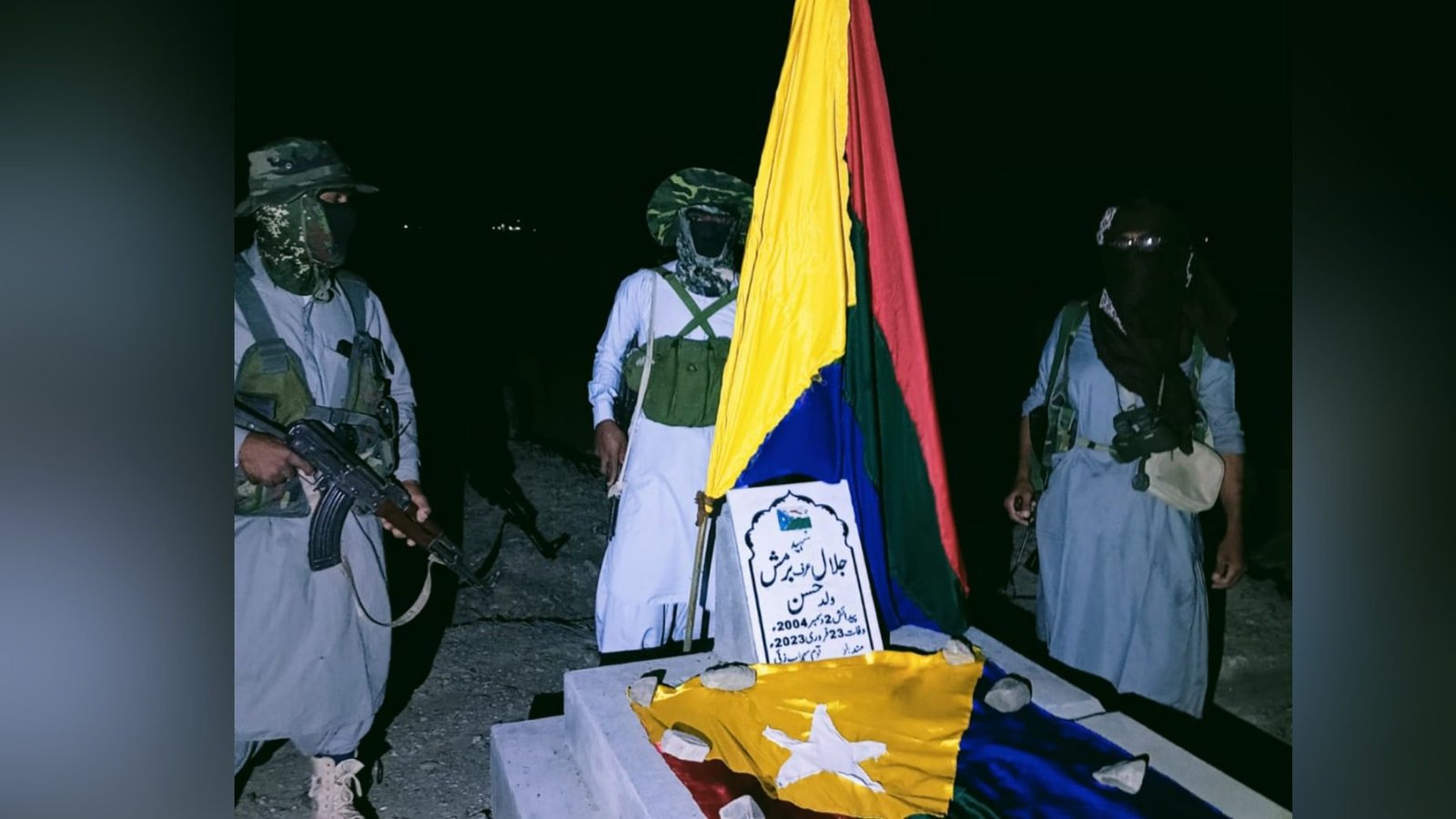 مند ءَ بلوچ سرمچاراں شھید جلال ءِ مانش ءَ بیرک مک کرتگ ءُ ستک شانی ندر کرتگ