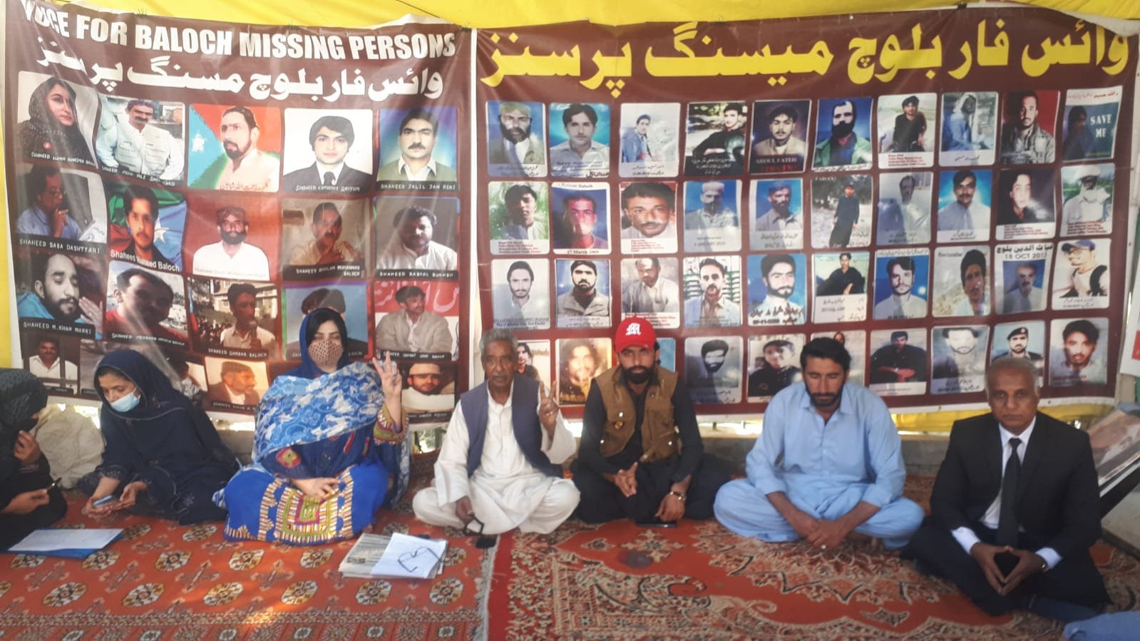 ھزارانی کچ ءَ بلوچ آزارجاھاں بندیگ ءُ آزارانی دیمپان اَنت۔ ماما کدیر