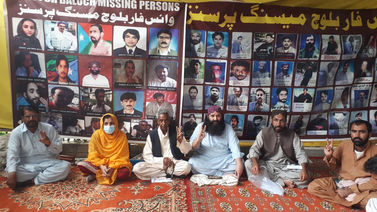 دژمن ءَ بلوچ ورنایانی جھد دیستگ  ترس آماچ اِنت۔ ماما کدیر