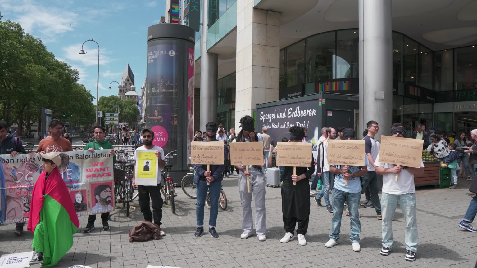 بلوچستان ءَ برجاھیں لشکرکشی آسر کنگ بہ بیت ، بی این ایم ءِ ماں جرمنی ءَ زھرشانی