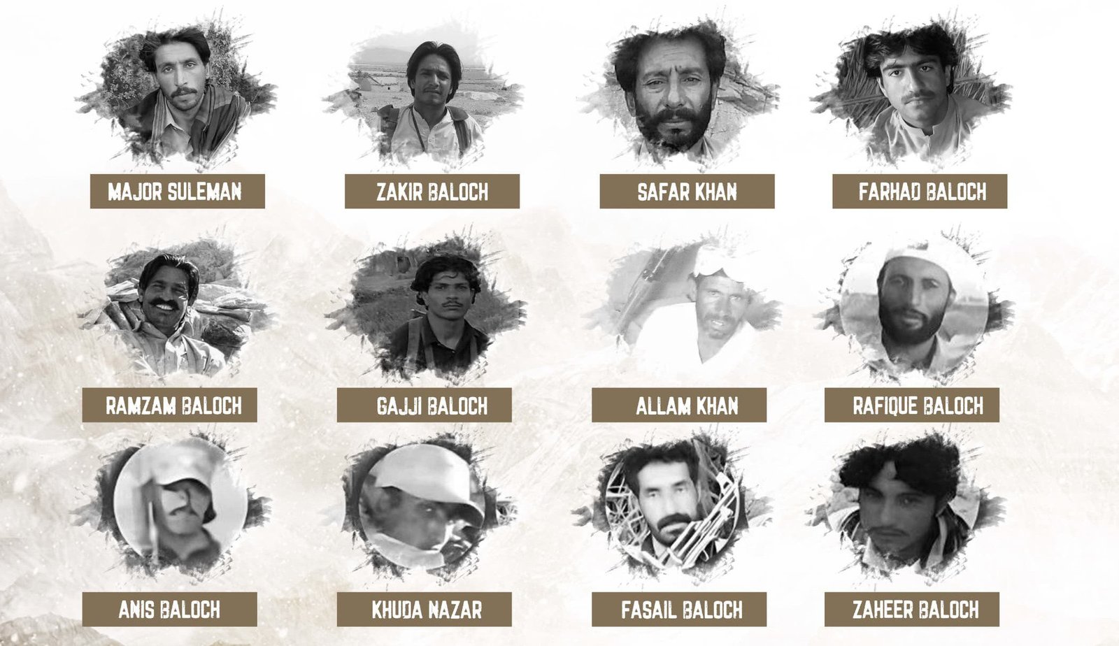 سرڈگار ءِ دیمپانی ءَ ندر بیتگیں میجر سلیمان پنام شیھک جان ءُ ھمبلاں ستک شانی ندر کنیں۔ بی ایل ایپ