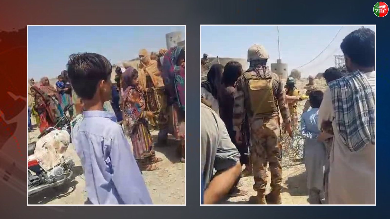 بلیدہ ءَ پاکستانی لشکر ءَ دو برات آوار جتگ، مردماں زھرشانی کرتگ