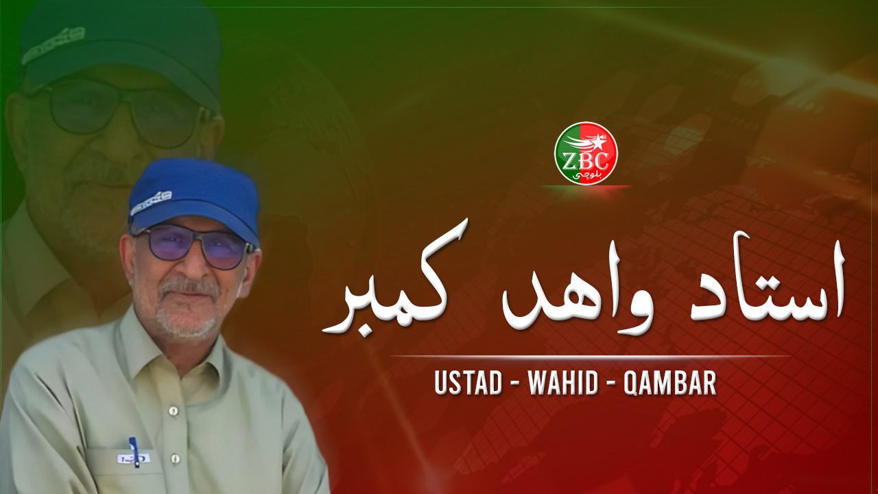 بلوچ آجوئی لوٹوک جنگی راھبنداں منگہ بہ دے اَنت ، جنین ، چک ءُ بے میاراں ھچ رنگیں تاوان مہ دے اَنت۔استاد واھد کمبر