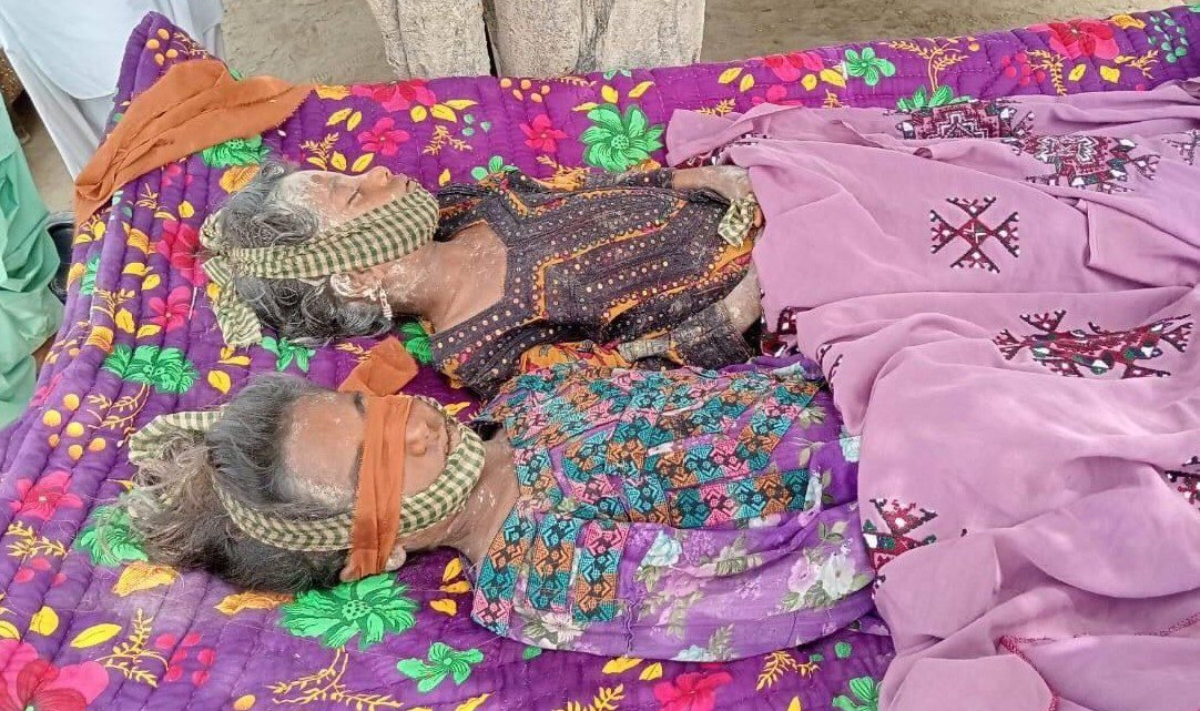 جاؤ ءَ پنچ زھگ آپ ءَ بڈ اتگ ءُ بیران بوتگ