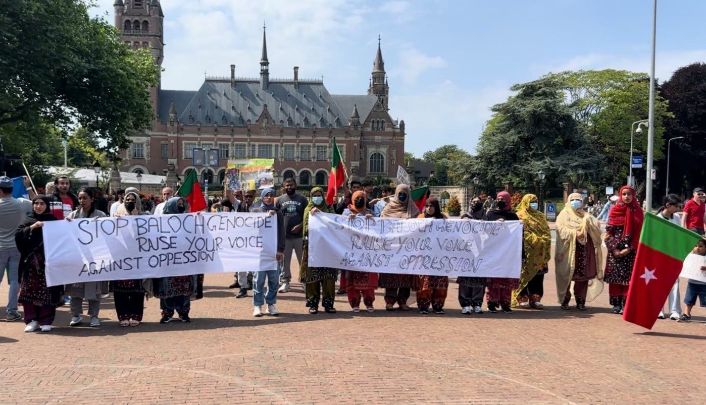 نیدرلینڈ:جھانی آمیدگس ءِ دیم ءَ گواد ءُ بلوچستان ءِ جتائیں شھراں راجی مُچی ءِ سر ءَ زوراکیانی بگیری ءَ زھرشانی کنگ بیتگ۔بی این ایم