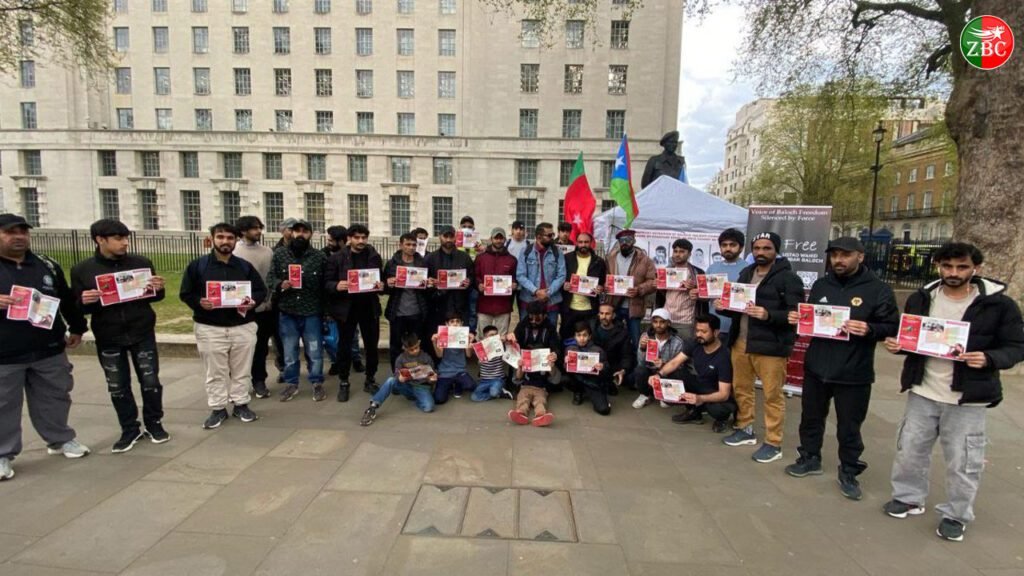 بی این ایم ءِ ماں برتانیا ءِ پنچ شھراں بلوچستان ءِ بارہ ءَ پہ سرپدی تالان کنگ ءَ کارزار