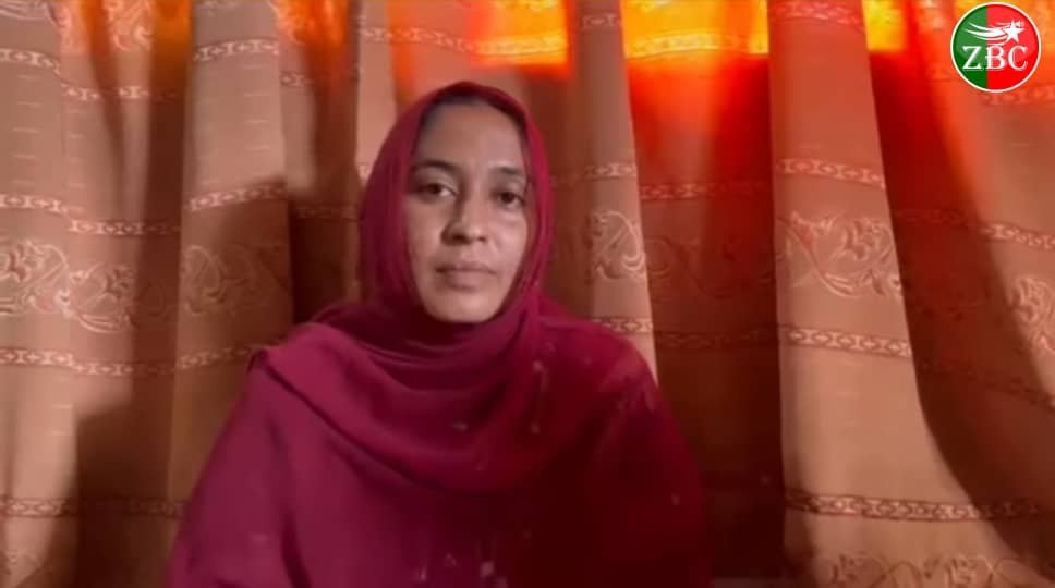 مئے گھار کجام میارءَ بندیگ اَنت انسانی ھکانی ادارہ  پہ آیانی آجوئی ءَ  گامگیج بزور اَنت۔ سیما بلوچ