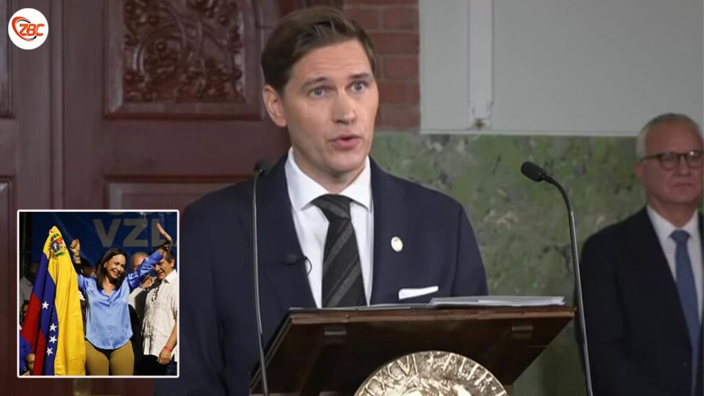 اے سال ءِ امن نوبیل انام ماریا کورینا مچاڈو ءَ کٹ اتگ