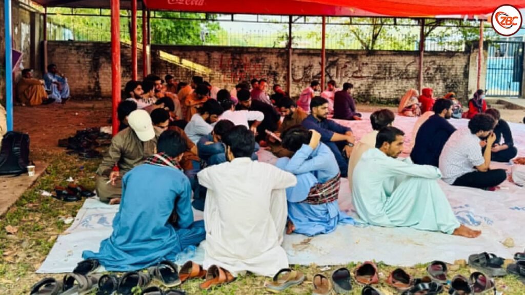 اسلام آباد ءَ بلوچ نودربرانی زھرشانی ءَ مرچی پنچ روچ اِنت برجاہ اِنت