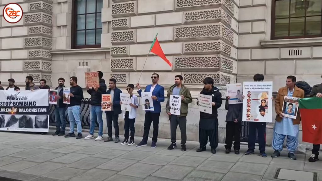 زھری ءَ پاکستانی پوج ءِ دست ءَ بیتگیں زوراکیانی بگیری ءَ بی این ایم ءَلندن ءَ زھرشانی  کرتگ