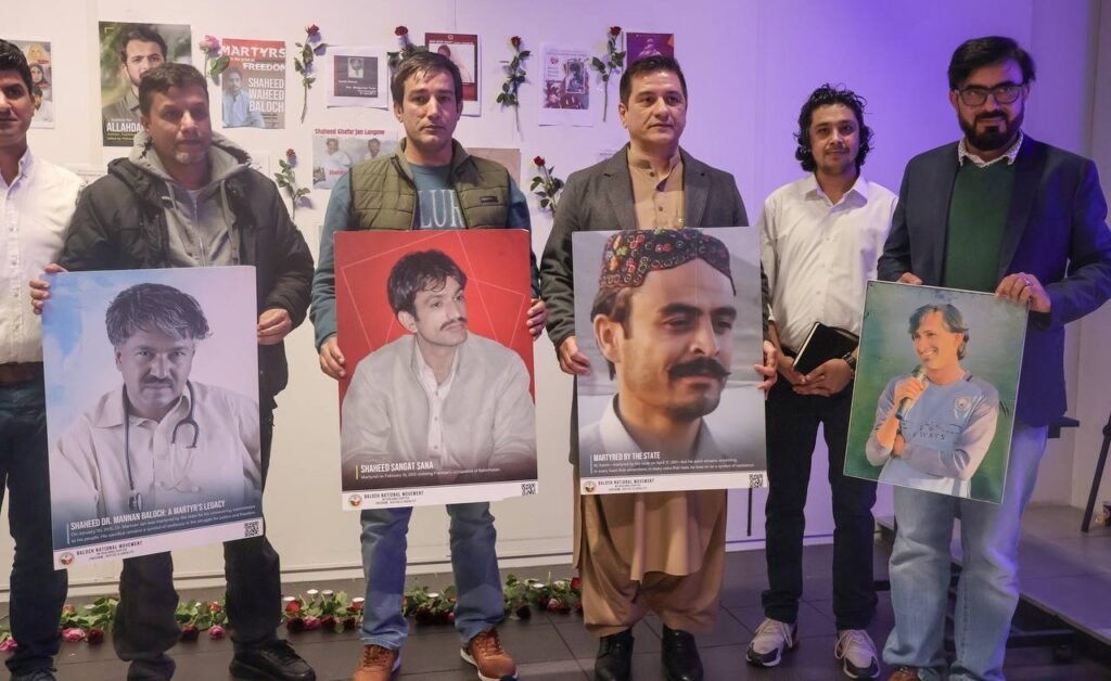 شھیدانی روچ ءِ درگت ءَ بی این ایم ءِنیدرلینڈ ءَ مراگش:  ورمانایاں شھیدانی کاروان پھمگی اِنت