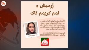 چہ زرمبش تاکبندءِ نیمگ ءَ پہ شھید بانک لمہ کریمہ ءِ نام ءَ کتابے شنگ بوگ ءَ اِنت