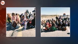 چہ ھب چوکی ءَ دو بیگواھیں زالبولاں ھوار چار بیگواھیں مردمانی کھولاں تجابان ءَ زھرشانی کرتگ