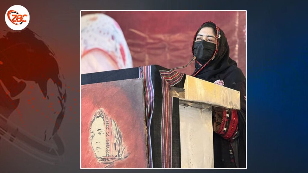 نسرین بلوچ ءَ ماھے ءَ گیش اِنت کہ بیگواہ اِنت، آئی کھول چہ درسیں درانی ٹکگ ءَ پد شال ءَ وی بی ایم پی ءِ گدان ءَ اتکگ۔ ڈاکٹر شلی بلوچ