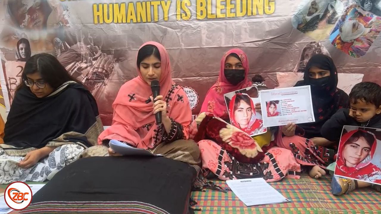 بی وائی سی ءِ ماں کراچی ءَ پریس کانپرنس: پاری دوازدہ سد ءُ بیست ءُ سے مردم زور بیگواہ ءُ چل ءُ سے بیگواھیں مردم کشگ بوتگ