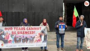 بلوچستان ءَ زور بیگواھی ، پاکستانی پوج ءِ میتگانی سر ءَ بیڑ ءُ مچانکی ڈند ءِ بگیری ءَ ماں جرمنی ءَ بی این ایم ءِ زھرشانی