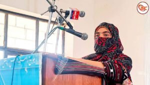 منی بگیری ءَ رسانکدر ءَ پندل سازی من ءَ ھچ وڑ ءَ بے توار کرت نہ کنت۔ ڈاکٹر سبیہ بلوچ