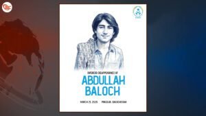 ابداللہ بلوچ یک نودربرے چہ پنجگور ءَ آوار جنگ بوتگ۔ پانک