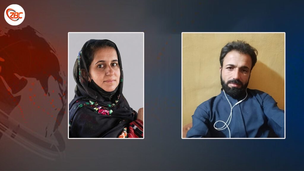 ھدیجہ بلوچ ءُ داد شاشانی زوت آجو کنگ بہ بنت۔ وی بی ایم پی